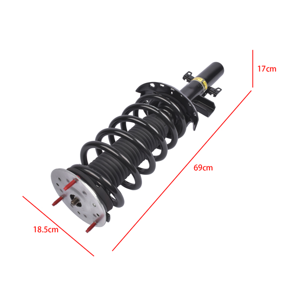 Rear Left Shock Strut Assembly for Land Rover LR2 Freelander 2 L359 2008-2015