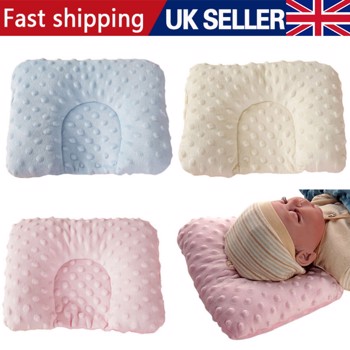 Newborn Baby Pillow Prevent Flat Head Cushion Infant Sleeping Support Anti Rolls