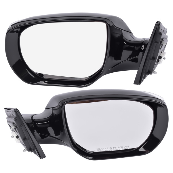 Pair Power Heated Signal Mirrors Left + Right for Hyundai Santa Fe Sport 2013-2018 2.0 2.4L 876104Z005, 876204Z005