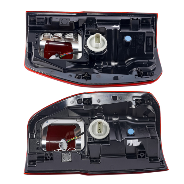 Pair Left & Right LED Tail Light Assembly w/ Blind Spot for Ford Ranger 2019-2023 KB3Z13405G KB3Z13404G