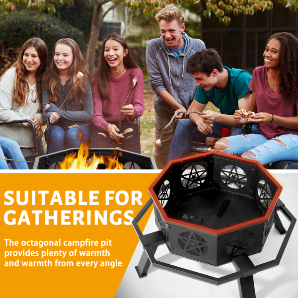 35-inch outdoor fire pit