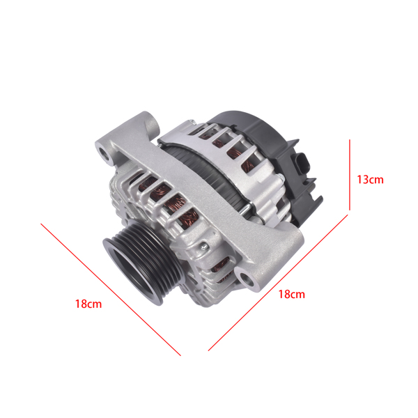 Alternator 150A 12V for Chevy Camaro SS, 1SS, 2SS 2010-2015 6.2L Naturally Aspirated VIN W 13588310 11486N 13597233