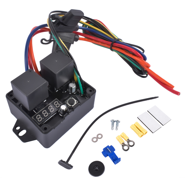 0444 Digital Radiator Fans Controller Swith Kit 12V and 24V PART #DC-0444