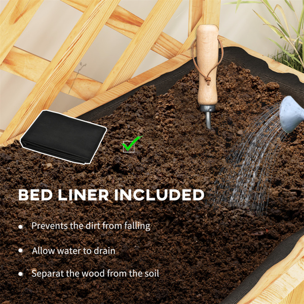 Elevated Garden Bed、Raised Garden Bed/ Garden Bed ( Amazon Shipping)（Prohibited by WalMart）