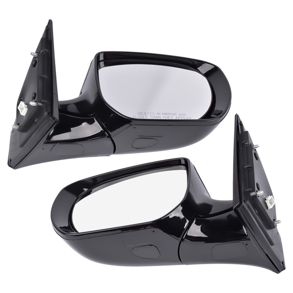 Pair Power Heated Signal Mirrors Left + Right for Hyundai Santa Fe Sport 2013-2018 2.0 2.4L 876104Z005, 876204Z005