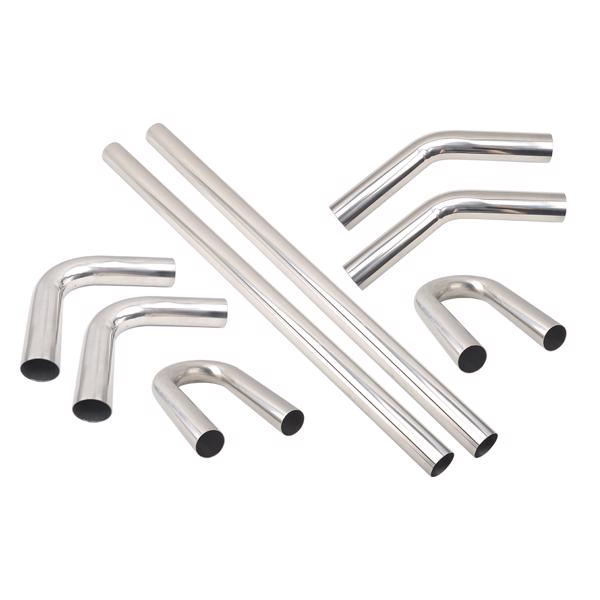 弯曲排气管 Pipe assembly 76MM-eight piece set-1 m diameter 3”, 100cm straight pipe MT017114（禁售亚马逊 & TEMU）(不支持无理由退货)-1
