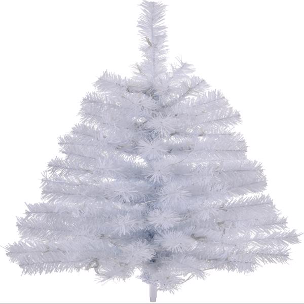 4 FT Pre-lit Artificial Christmas Tree, Hinged Xmas Pine Tree with 346 Branch Tips, 140 Lights and Remote Control for Holiday Party Office Home, White S001