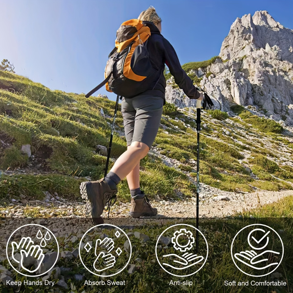 Trekking Poles for Hiking Poles Collapsible Lightweight Hiking Sticks Hiking Poles for Men Walking Sticks for Hiking Sticks for Women Walking Poles Hiking Poles for Women