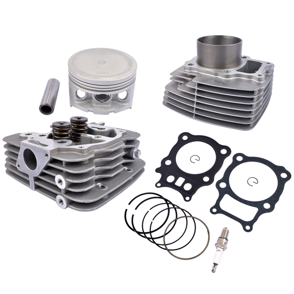 Cylinder Head Piston Gasket Kit 13101-HN5-670 12100-HN5-670 for Honda FourTrax Rancher 350 2X4, 350 ES 2X4, 350 ES, 350 2000-2006 13102-HN5-670 13103-HN5-670 MK1000988