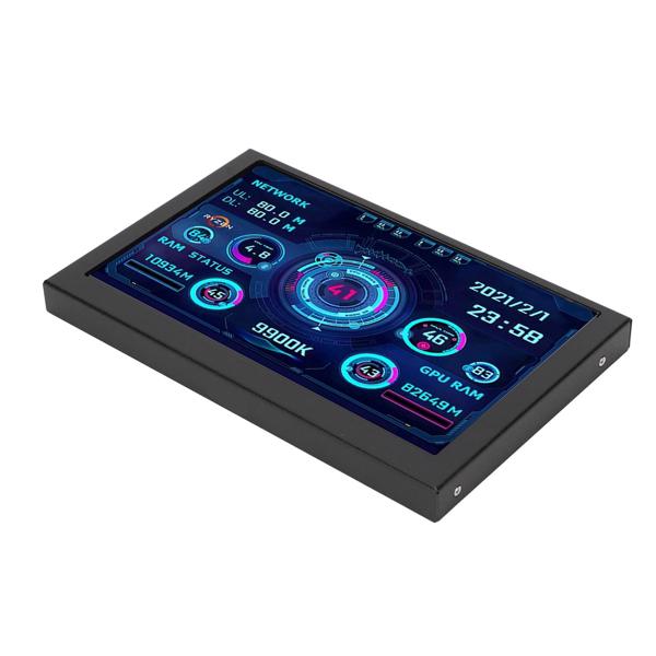 5-inch IPS USB-C Type C Data Monitor for PC - AIDA64 CPU, GPU, RAM Temperature Display