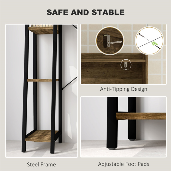 Over the Toilet Storage Cabinet、Bathroom Cabinet  ( Amazon Shipping)（Prohibited by WalMart）