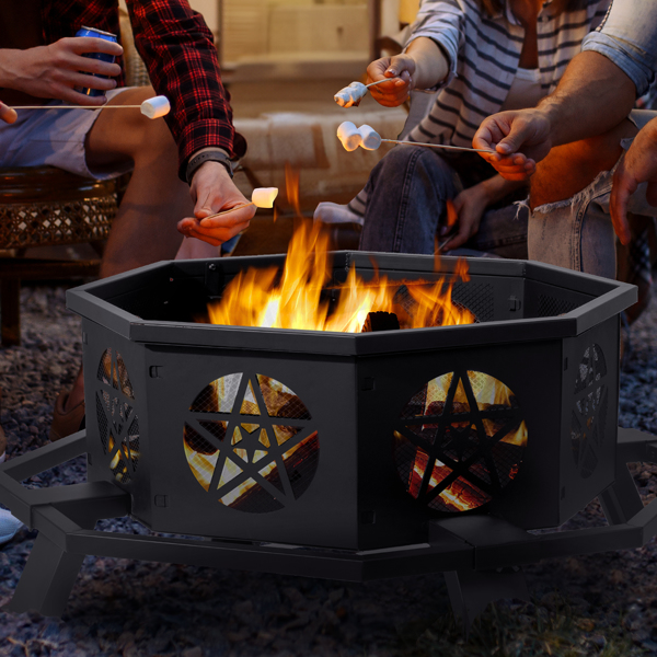 43-inch outdoor fire pit