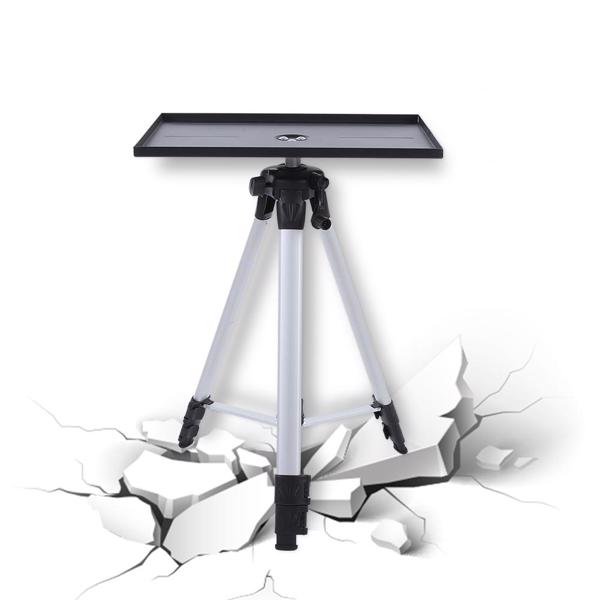 Aluminum Alloy Steel Projector Tripod Bracket 6KG 4-level Height Adjustable