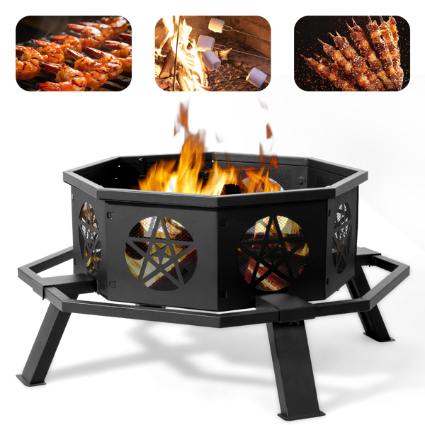 35-inch outdoor fire pit