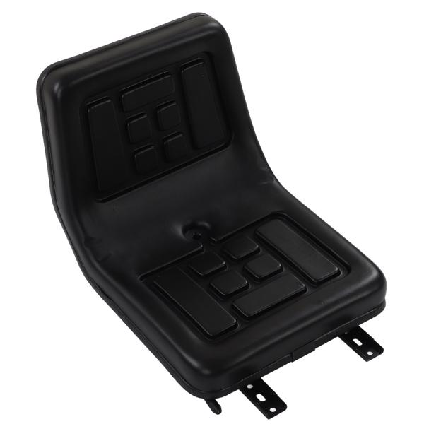 Tractor Seat Ergonomically Comfortable PU Leather Wear Resistance Sturdy Forklift Excavator Seat for Engineering Vehicle