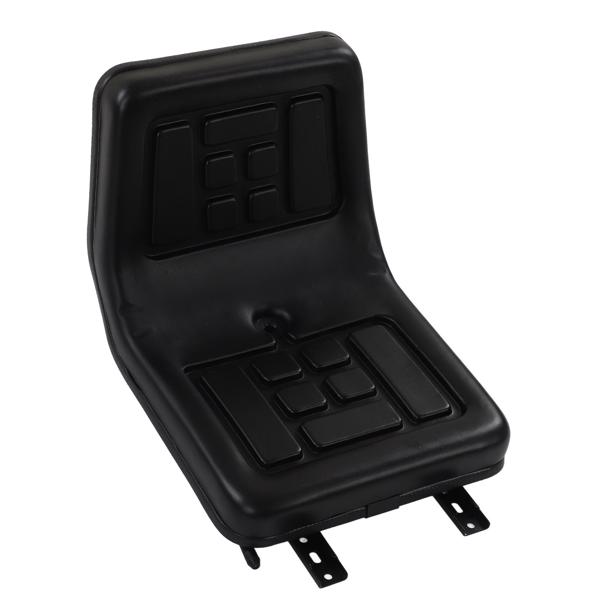 Tractor Seat Ergonomically Comfortable PU Leather Wear Resistance Sturdy Forklift Excavator Seat for Engineering Vehicle