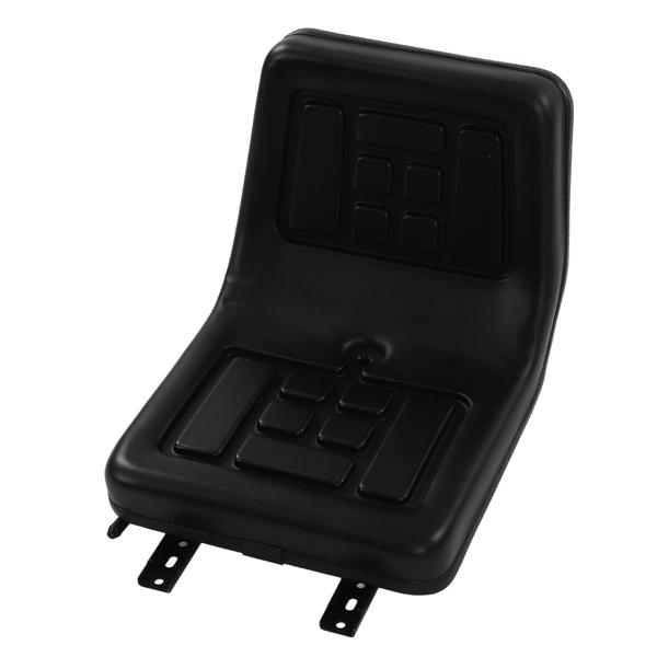 Tractor Seat Ergonomically Comfortable PU Leather Wear Resistance Sturdy Forklift Excavator Seat for Engineering Vehicle