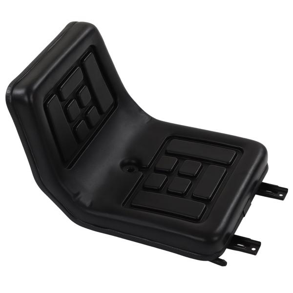 Tractor Seat Ergonomically Comfortable PU Leather Wear Resistance Sturdy Forklift Excavator Seat for Engineering Vehicle