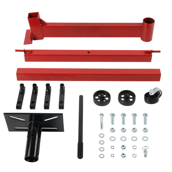 Engine Stand 750 LBS with red iron MT034015 (Ban the sale of Amazon)(No support for returns without reason)