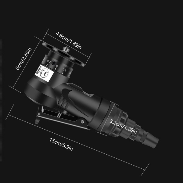 Handheld Mini Pneumatic Chamfering Machine 45 degree Edge Trimming and Deburring R-Corner Chamfering Arc