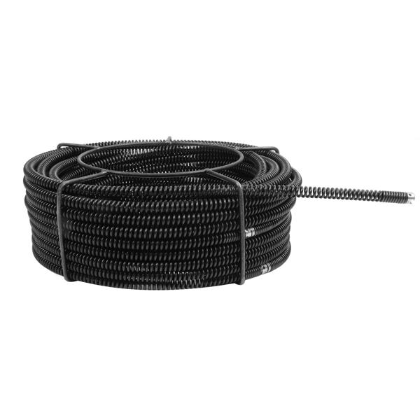 Sewer Cleaning Cable Drain Auger Snake Pipe Dredging Spring Cleaner for Sink Shower Pipes 16mm 30 Meter