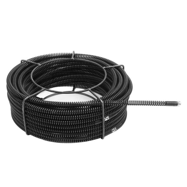 Sewer Cleaning Cable Drain Auger Snake Pipe Dredging Spring Cleaner for Sink Shower Pipes 16mm 30 Meter