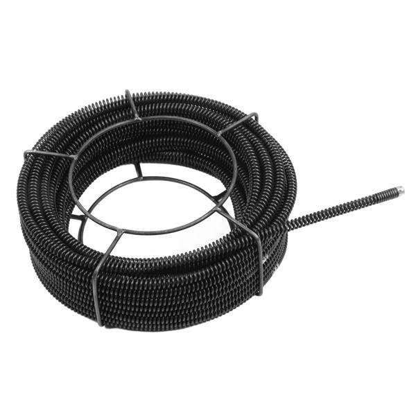 Sewer Cleaning Cable Drain Auger Snake Pipe Dredging Spring Cleaner for Sink Shower Pipes 16mm 30 Meter