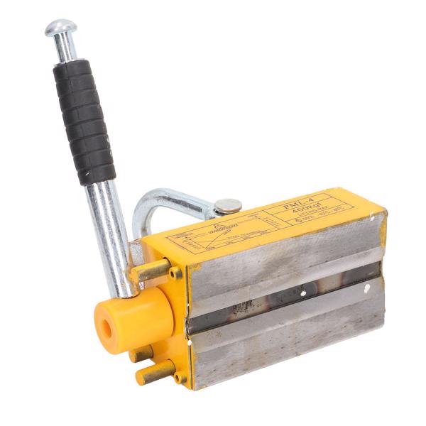 400KG Permanent Lift Magnet with Safety Anti-Collision Handle for Warehouse and Factory Use