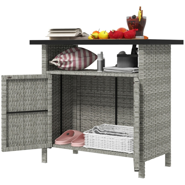 Rattan Storage Cabinet/Storage Cabinets/Lockers