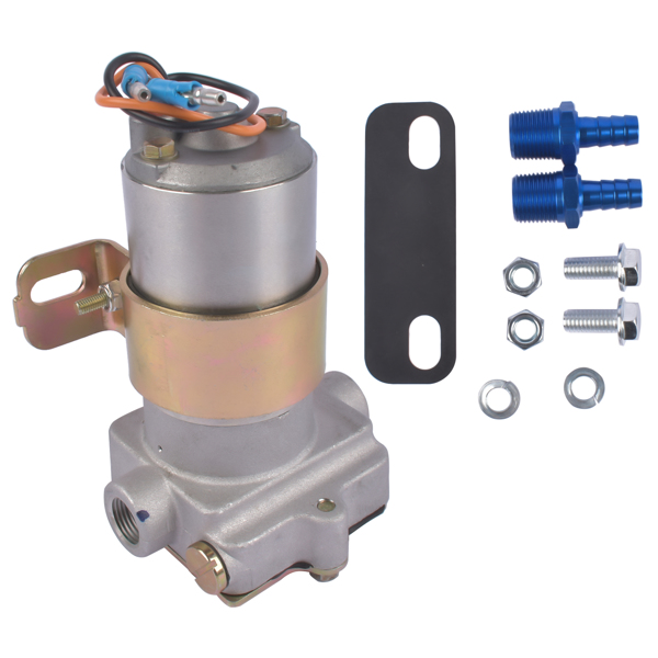 High Flow Performance Electric Fuel Pump 120 GPH Universal for 3/8" NPT Ports