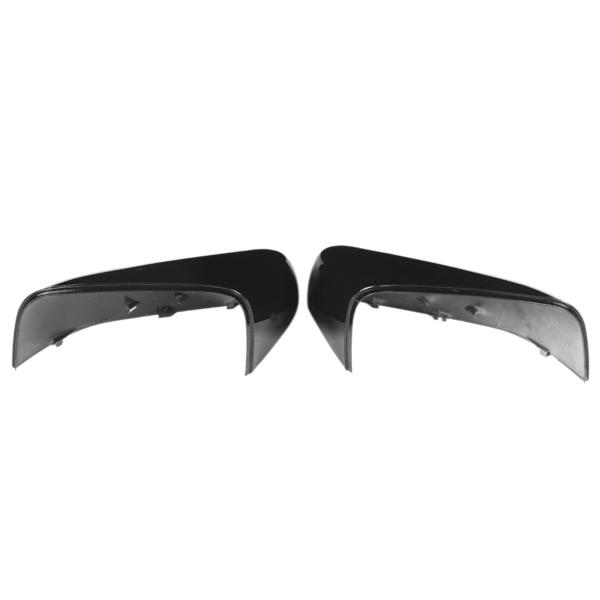 2PCS Door Mirror Cover LR019962 Glossy Black Replacement for LAND ROVER Range Rover Sport Discovery 4 2010‑2013