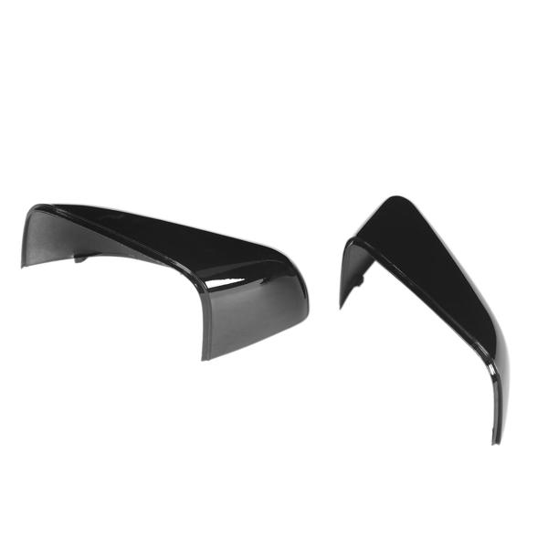 2PCS Door Mirror Cover LR019962 Glossy Black Replacement for LAND ROVER Range Rover Sport Discovery 4 2010‑2013