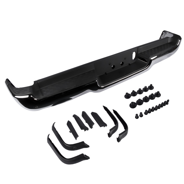 Rear Bumper Assembly For 2019-2024 RAM 1500 w/ Park & Dual Exhaust 68404443AB