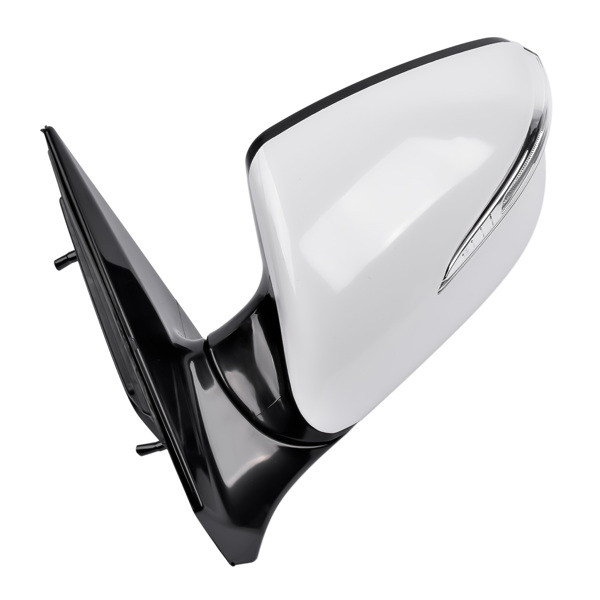 White Mirror Left Side Heated 876104Z005 for Hyundai Santa Fe Sport 2.0L 2.4L L4 2013-2018 HY1320201