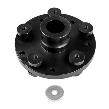 5-Lugs Universal Tire Adapter Wheel Balancer Finger Plate for 40mm Shaft Black Wheel with 4 5 6 8 10 Hole