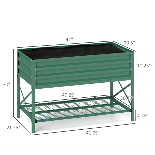 Garden Bed、 Galvanized Planter