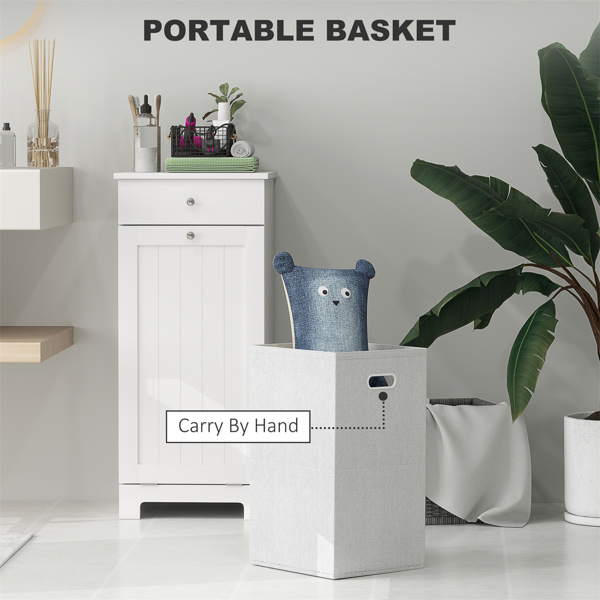  Laundry Hamper Cabinet/ Storage cabinet ( Amazon Shipping)（Prohibited by WalMart）