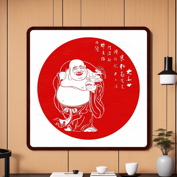  Tayin Energy Painting - Traditional Chinese Art Size 24X24 inch (61X61cm)