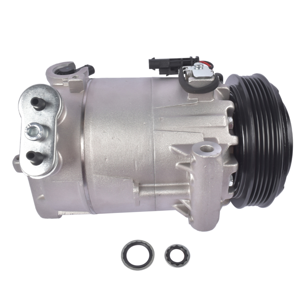 A/C Compressor & Clutch for Chevy Impala Malibu Equinox GMC Terrain Buick Regal 2.0 2.4 2.5L 2013-2019 23314082, 23338189