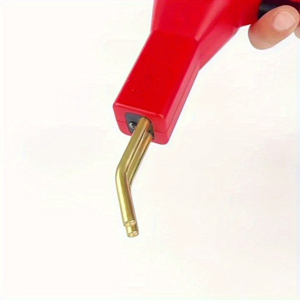 Upgraded Plastic Welding Machine Kit, Hot Stapler Welding Machine Car Bumper Repair Kit, 2-in-1 Plastic Welding Machine Welding Gun with Welding Rod and Staples, Used for Bumper/Kayak/Plastic Product 