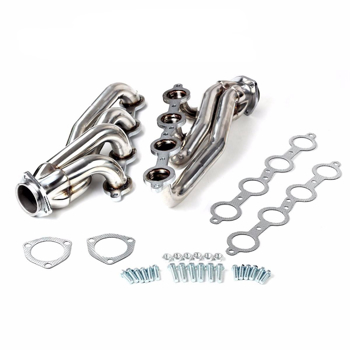 Exhaust Header Chevy LS1 LS2 LS3 LS6 LS7 Shorty Chevelle Camaro MT001066(Ban the sale of Amazon)(No support for returns without reason)