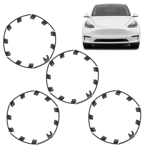 21 Inch Wheel Rim Protector Guard Scratch Resistant Hubcap Rim Patch Replacement for Performance 2021 to 2023