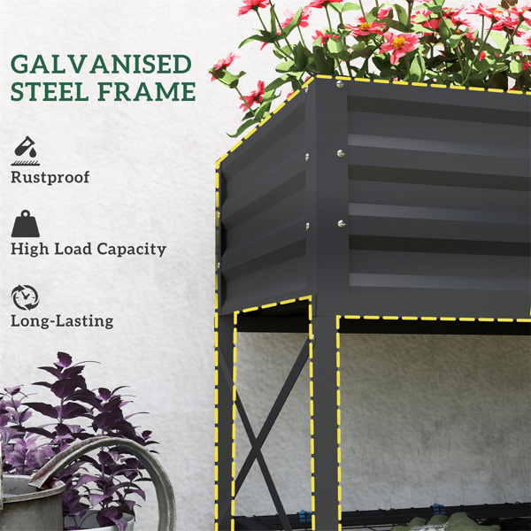 Garden Bed、 Galvanized Planter