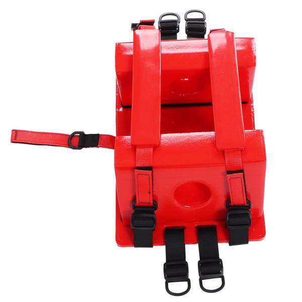 Spine Board Head Immobilizer for Backboard Universal EMS EMT Medical Emergency Head Immobilizer with Adjustable Straps