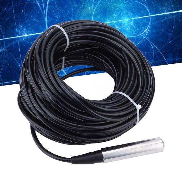 Stainless Steel 4-20mA Liquid Level Sensor for Water Reservoir with 33m Waterproof Cable