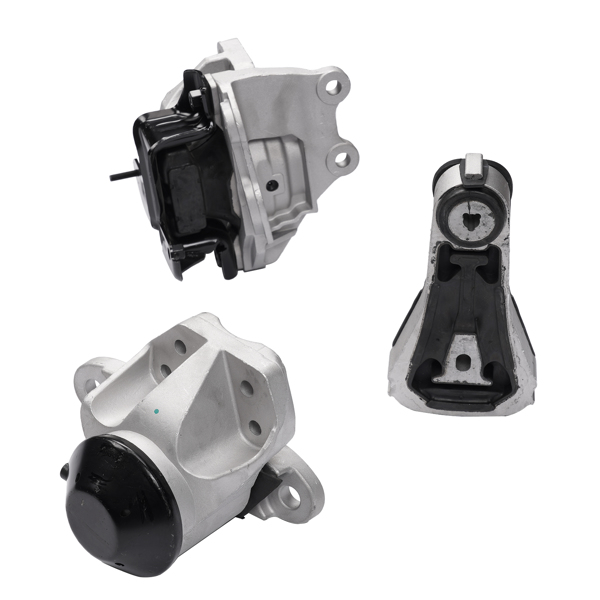 Set of 3 Engine Mount Hydraulic Transmission Mounts for Ford Explorer 2016-2019 V6-3.5L, Police Interceptor Utility 2016-2019 V6-3.7L 3268+3329B+3439