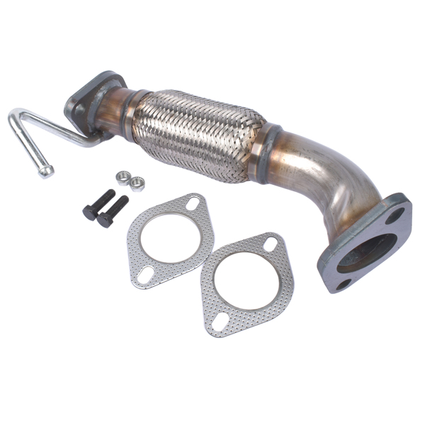 Front Flex Exhaust Pipe for Hyundai Elantra 2011-16 Kia Forte 1.8 w/o Oxygen Sensor Port 52597