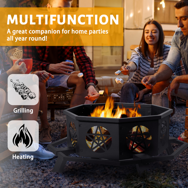 43-inch outdoor fire pit