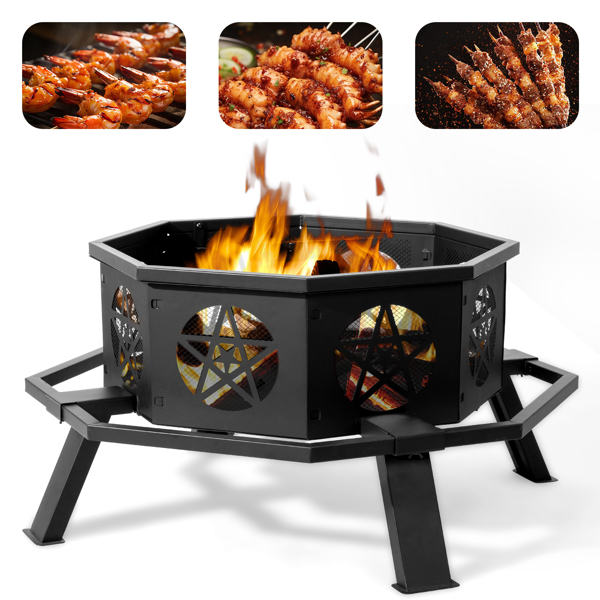 35-inch outdoor fire pit