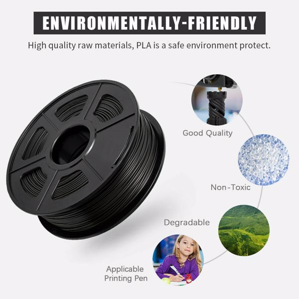 3D Printer Filament PLA+ 1.75mm 1KG/Roll High Temperature Spool Printing Colours